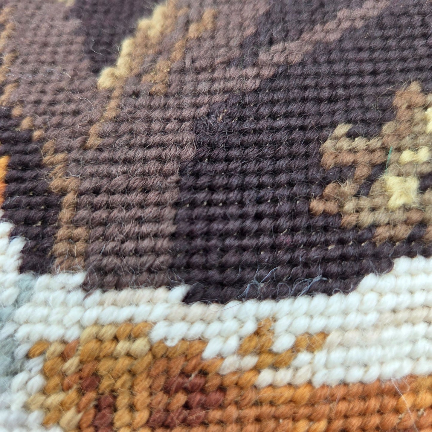 Katha Diddel King Charles Spaniel Dog Petit Point Tapestry Pillow Limited Edition 74/120