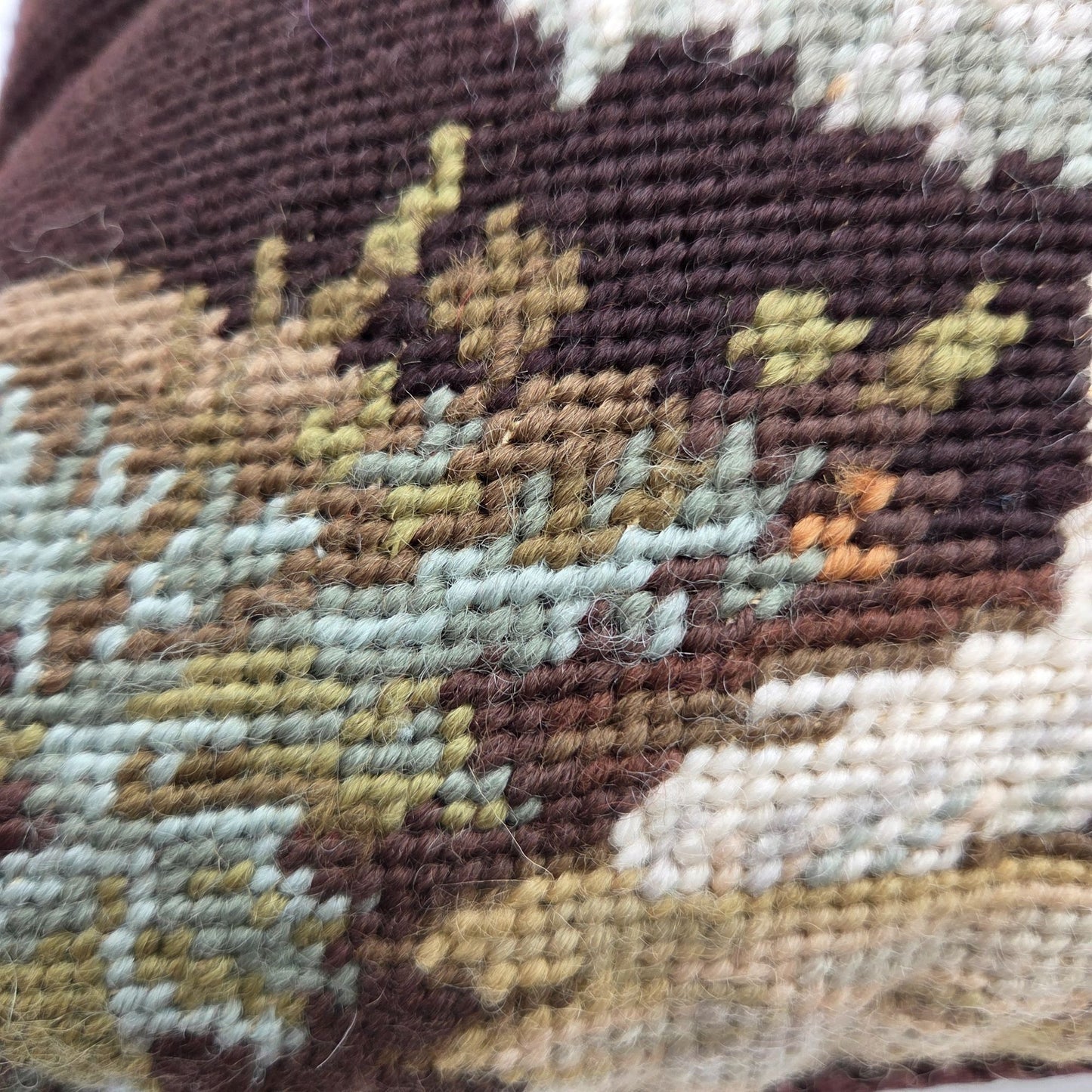 Katha Diddel King Charles Spaniel Dog Petit Point Tapestry Pillow Limited Edition 74/120