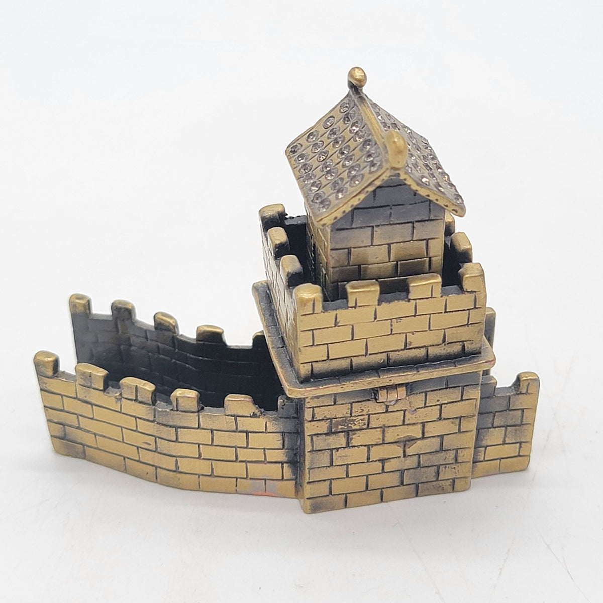 Objet d'art Four Thousand Miles Great Wall of China Trinket Box No. 135