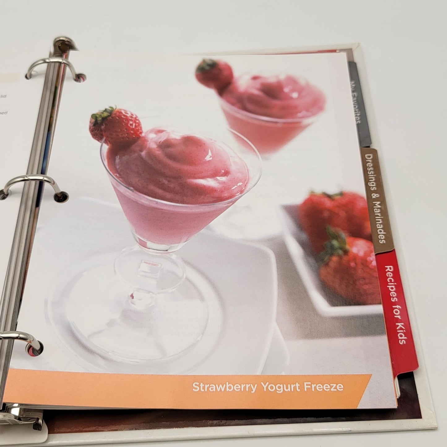 2010 Vitamix Whole Food Recipes Binder With CD & Manual