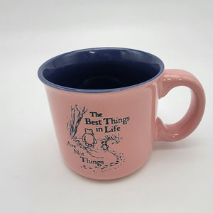 Winnie The Pooh The Best Things in Life Pink Life Is Good  Mug - NEW