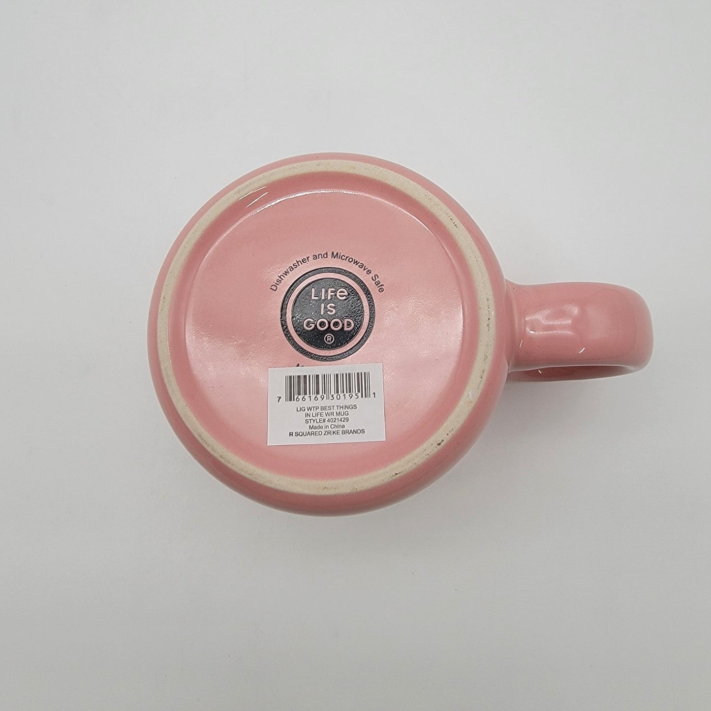 Winnie The Pooh The Best Things in Life Pink Life Is Good  Mug - NEW