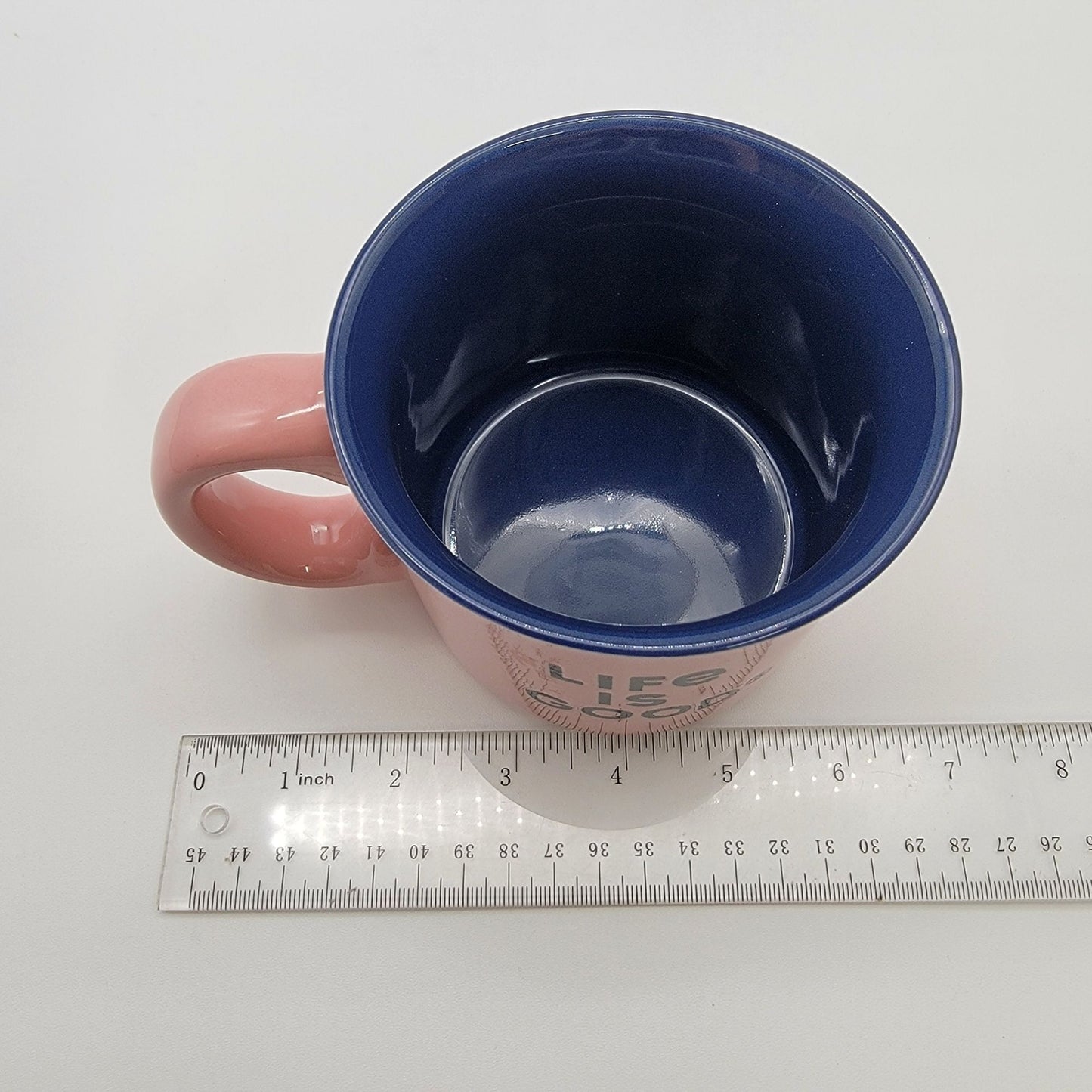 Winnie The Pooh The Best Things in Life Pink Life Is Good  Mug - NEW