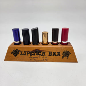 Vintage Wooden Lipstick Bar Holder Storytown U.S.A. Lake George N.Y. Display