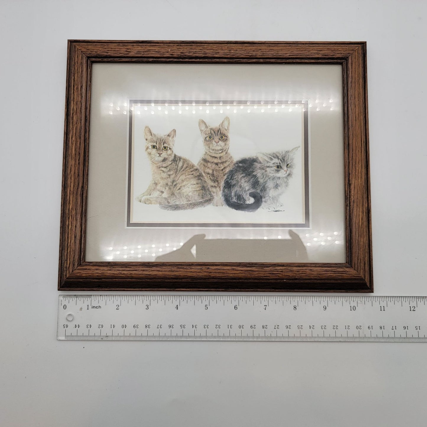 Three Little Kittens By Frank Gee - Signed Art Print