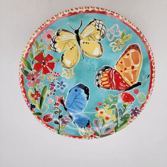 Pier 1 Imports Butterfly Salad Plates Set Of 2