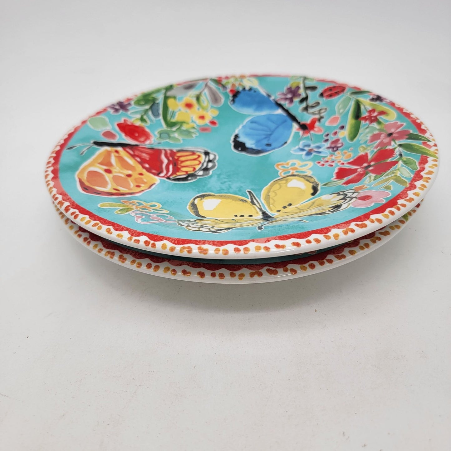 Pier 1 Imports Butterfly Salad Plates Set Of 2