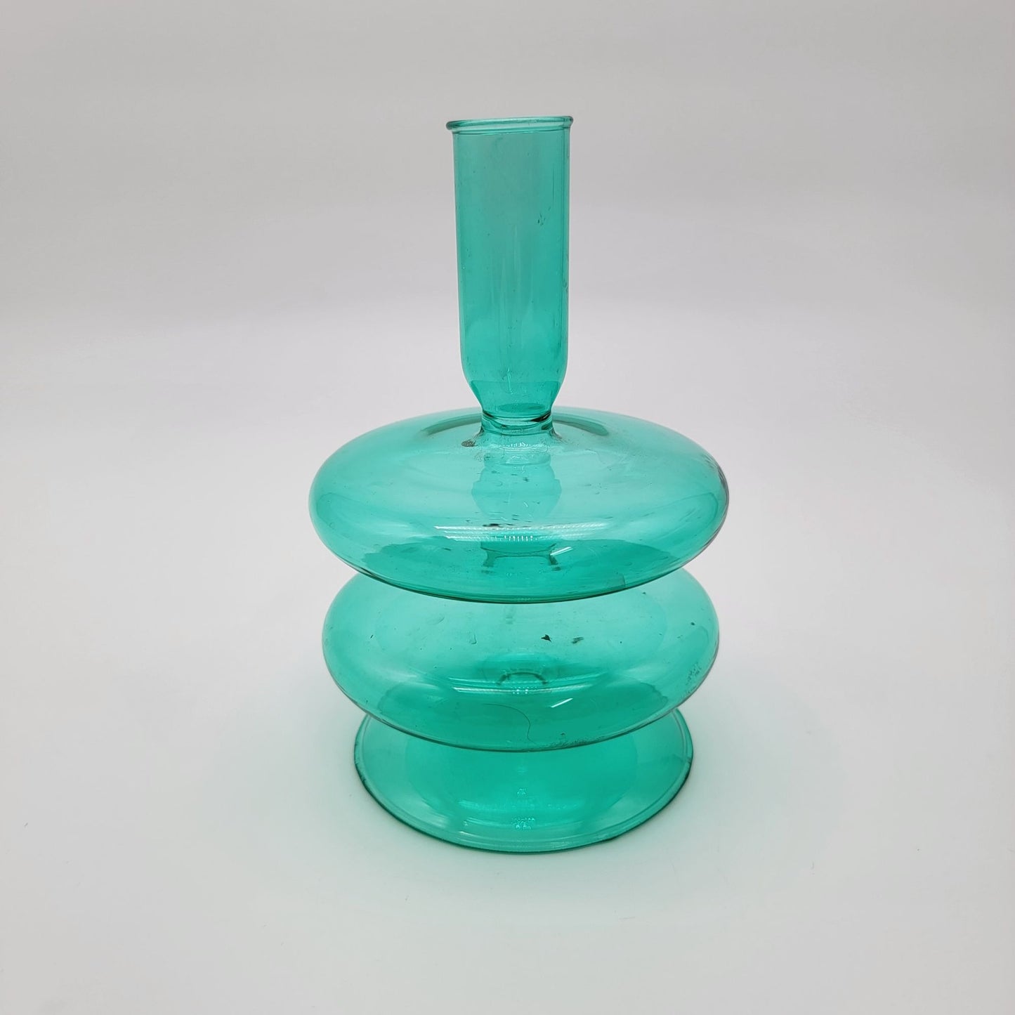 Catiebye Glass Tealight Holder Vase