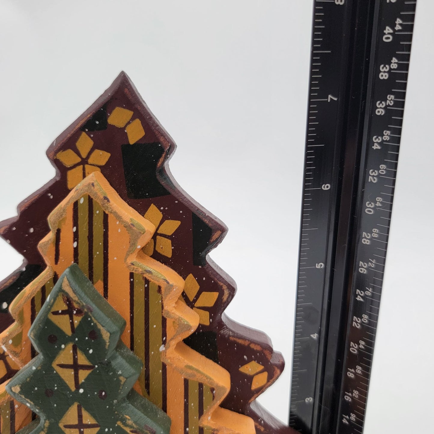 Handcrafted Wooden Christmas Tree Stocking Holder