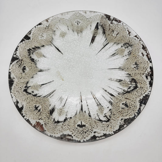 Dorothy Thorpe Atomic Splash Decorative Glass Plate