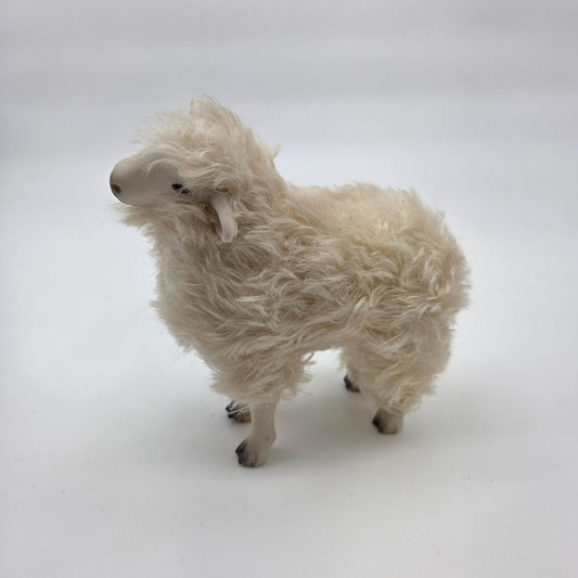 Meier Germany Real Wool Dorset Sheep Sculpture