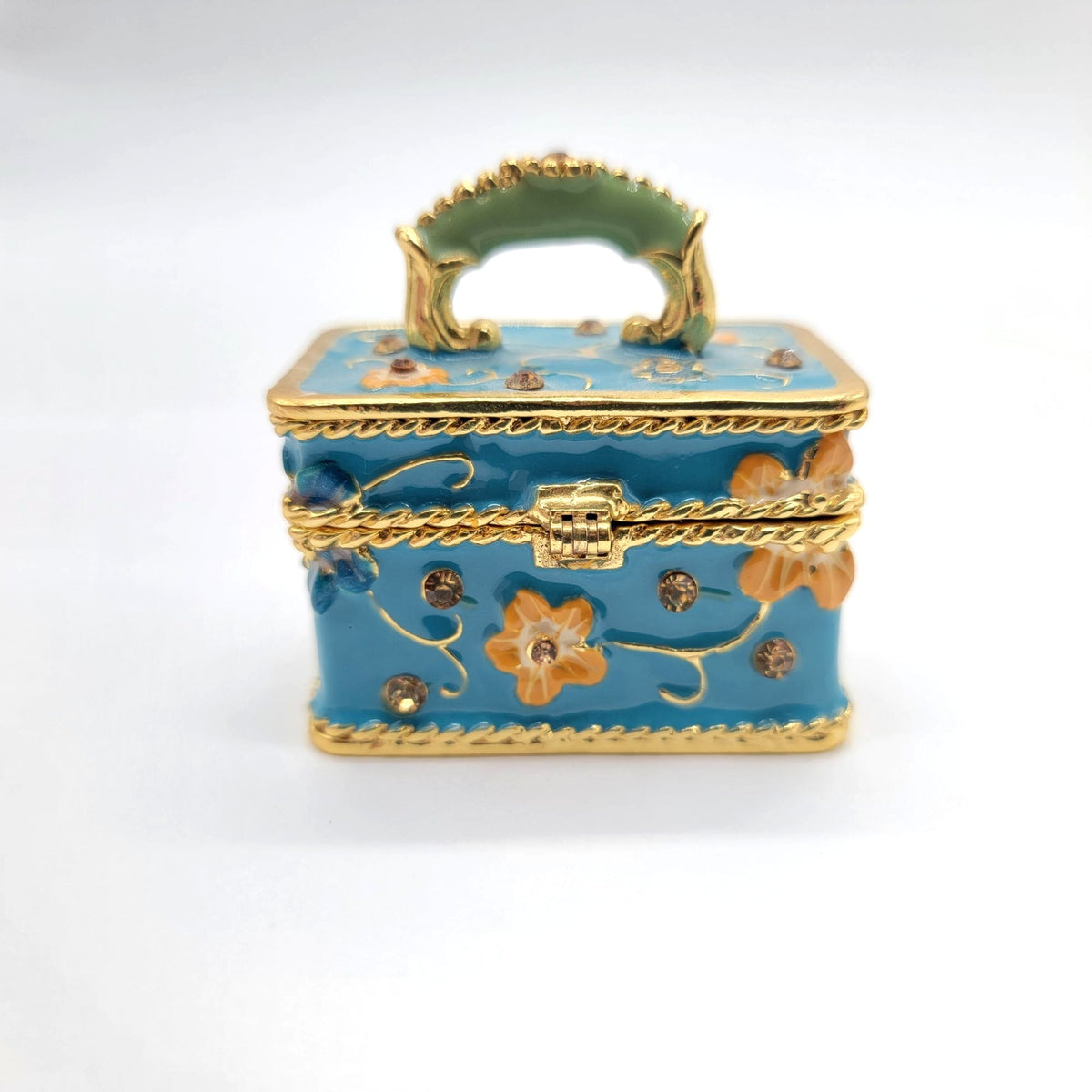 Objet D' Art D'Elegance Travel Case with Bee Lock Trinket Box No. 67
