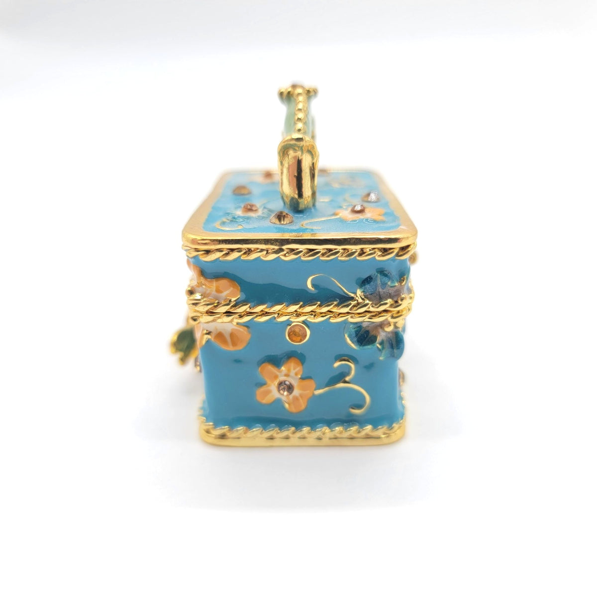 Objet D' Art D'Elegance Travel Case with Bee Lock Trinket Box No. 67