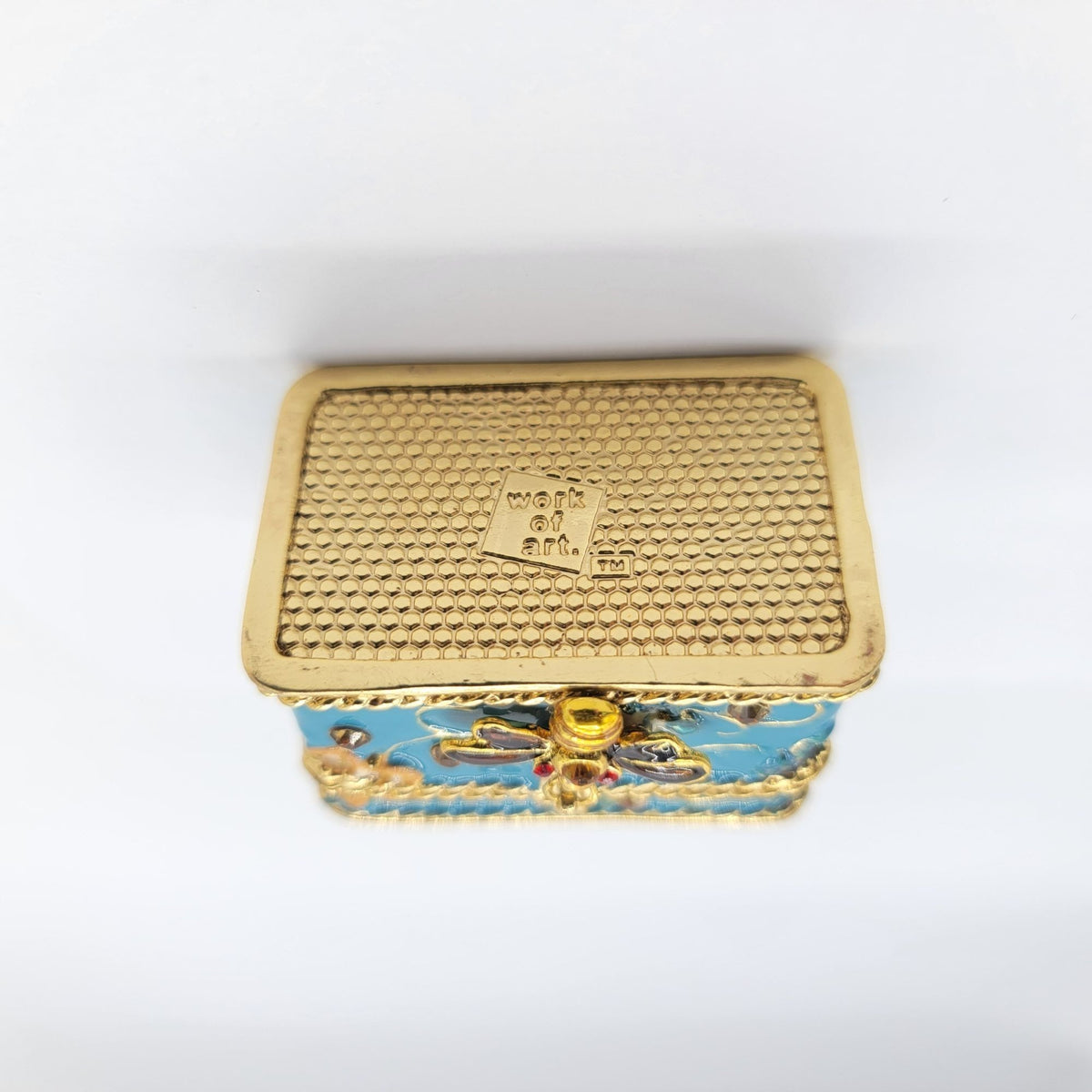 Objet D' Art D'Elegance Travel Case with Bee Lock Trinket Box No. 67
