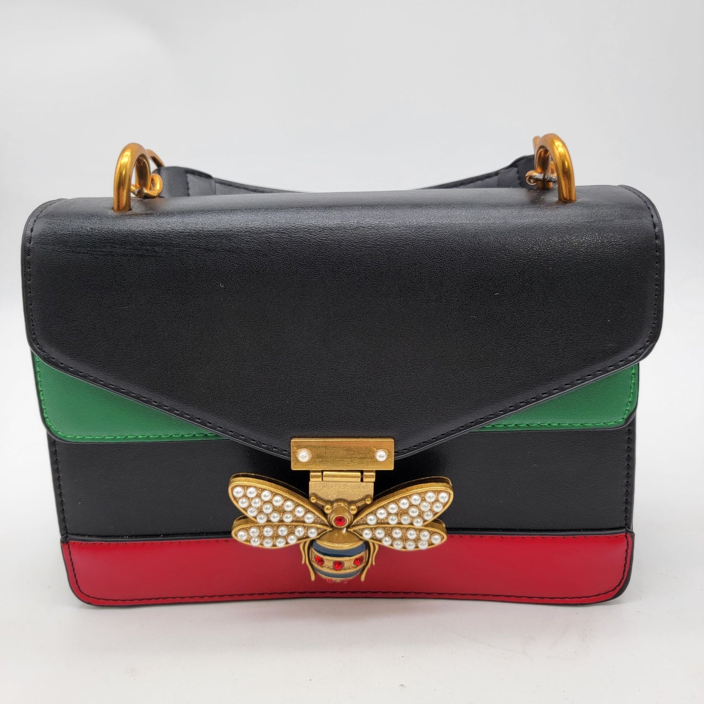 Bee Embellished Crossbody Purse