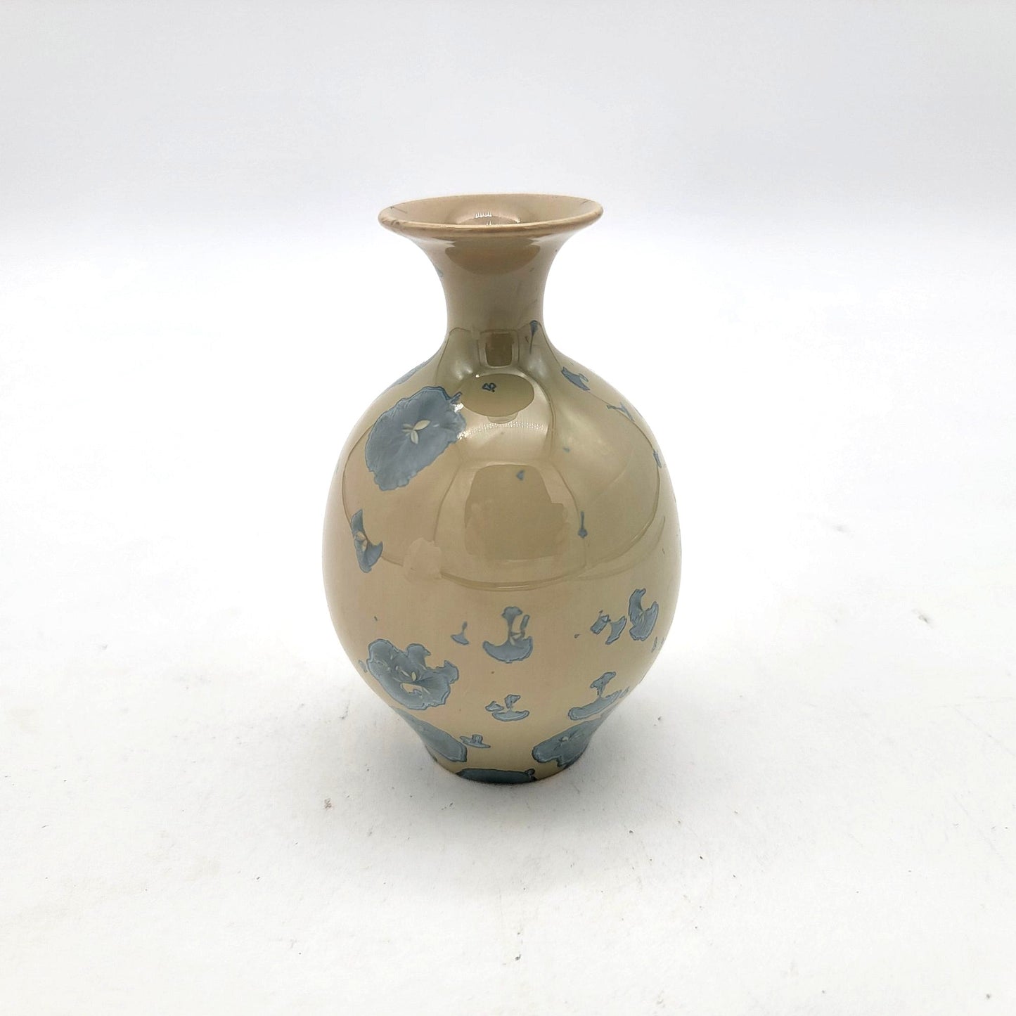Small Signed Crystalline Art Pottery Vase