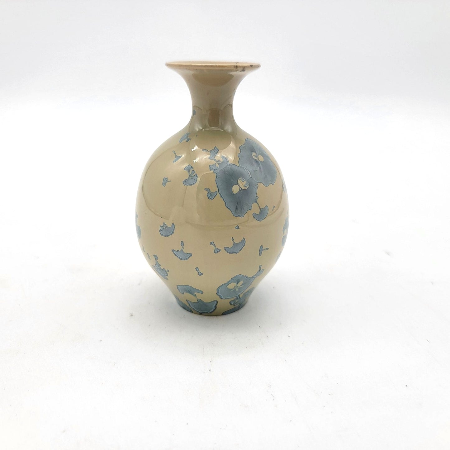 Small Signed Crystalline Art Pottery Vase