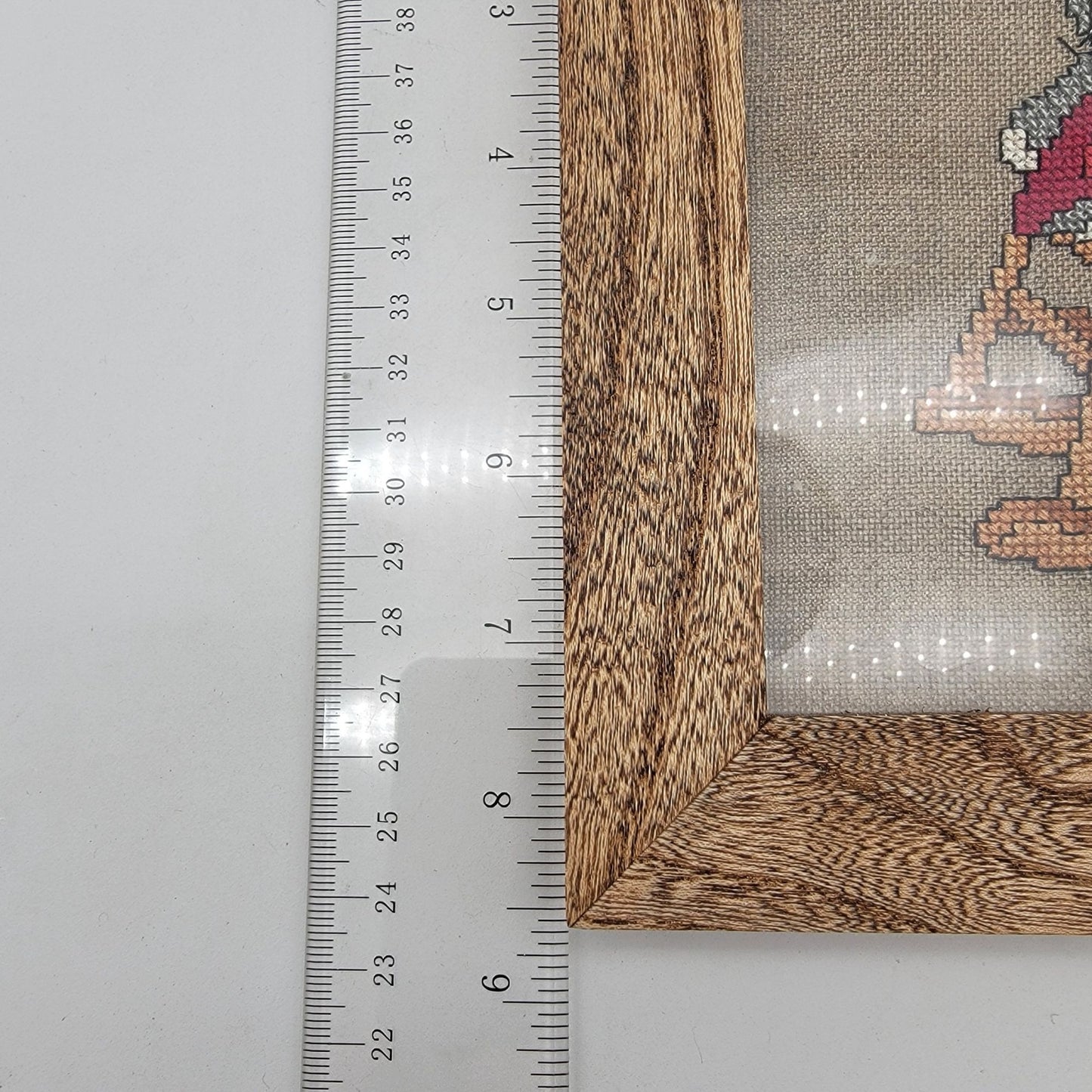 Vintage 1992 Signed Cross-Stitch Embroidered City Cousins Bunny Rabbits