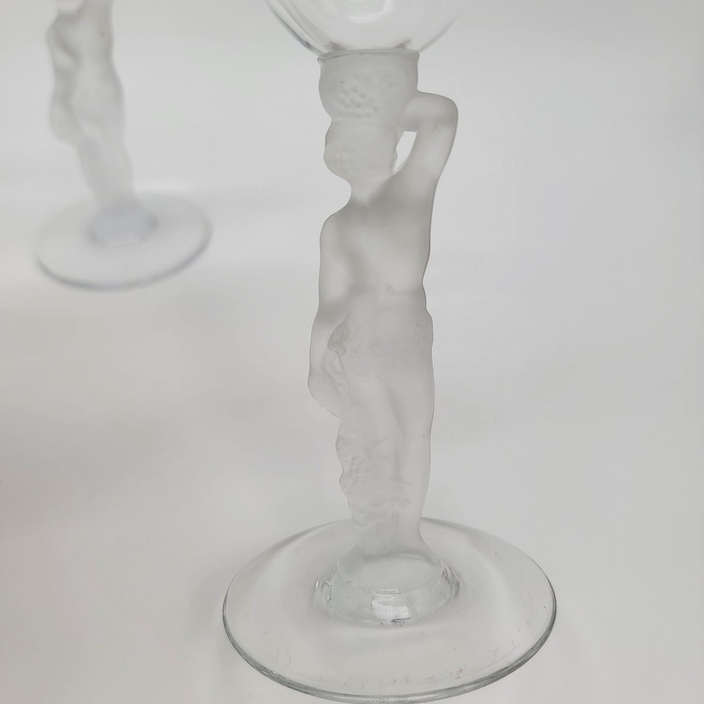 Set Of 4 Bayel Crystal Bacchus Cordial Glasses