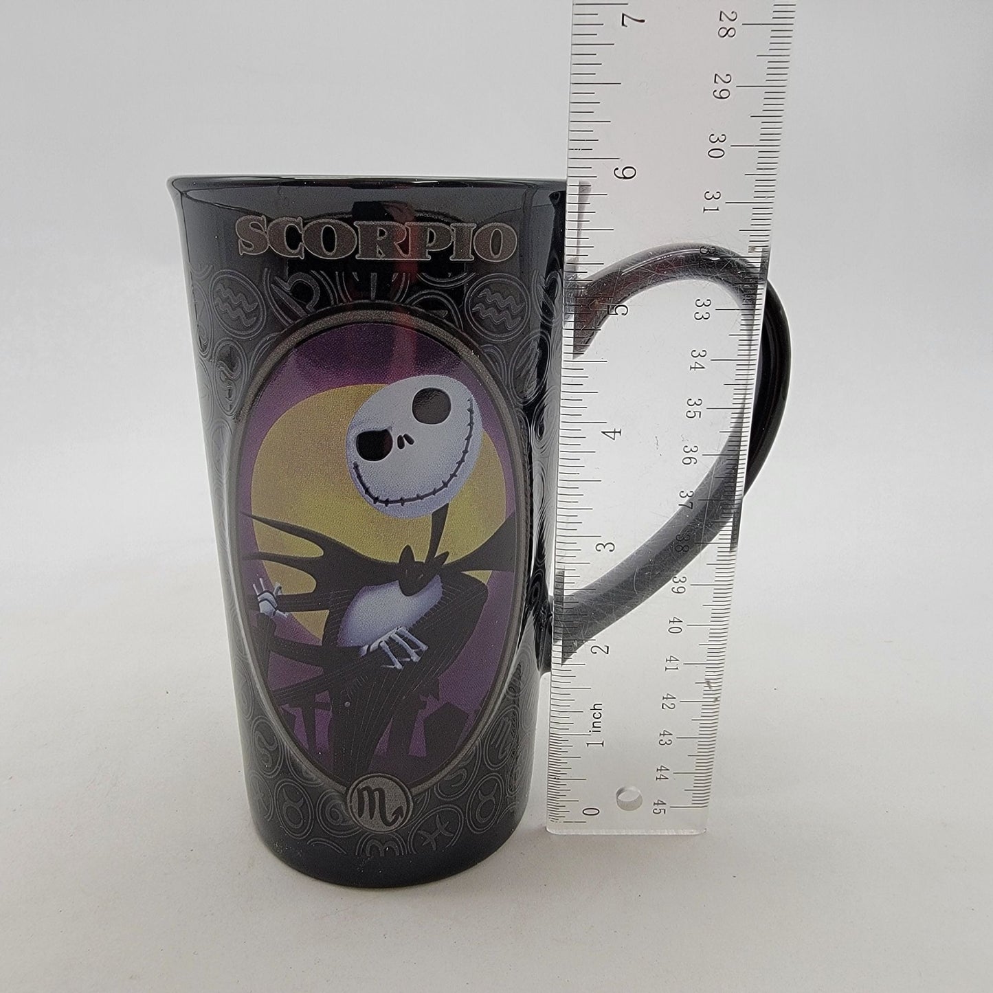 Disney Nightmare Before Christmas Jack Skellington Scorpio Zodiac Mug
