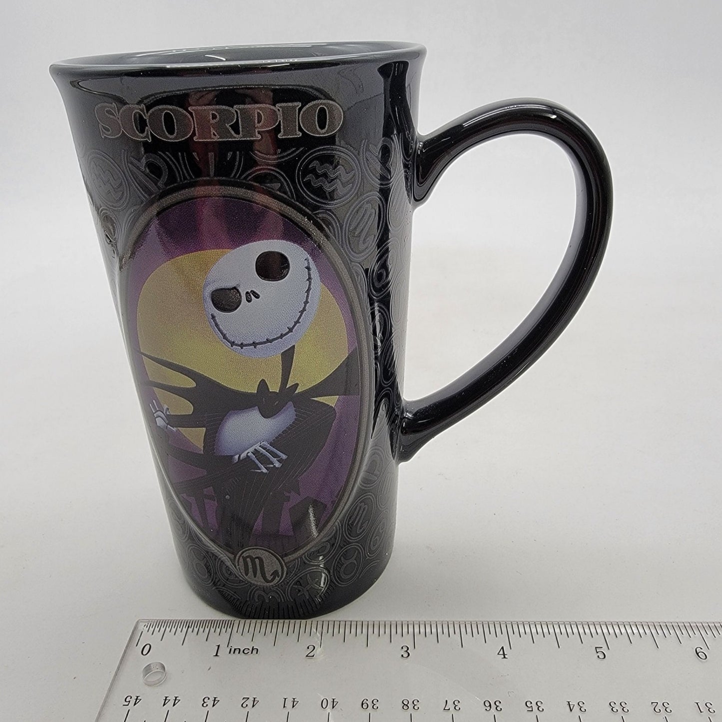 Disney Nightmare Before Christmas Jack Skellington Scorpio Zodiac Mug