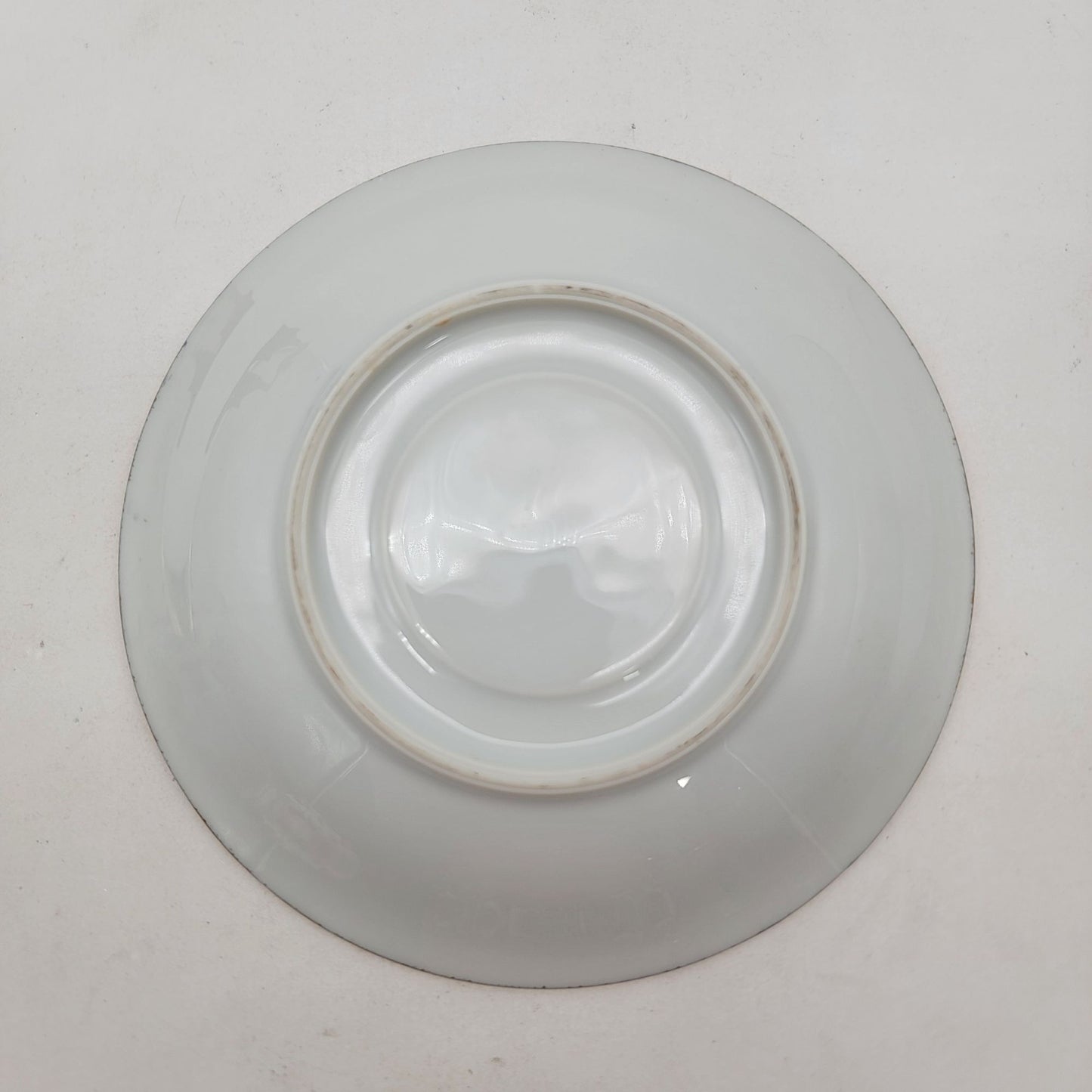 Vintage Norleans September Aster Teacup and Saucer Lusterware Porcelain