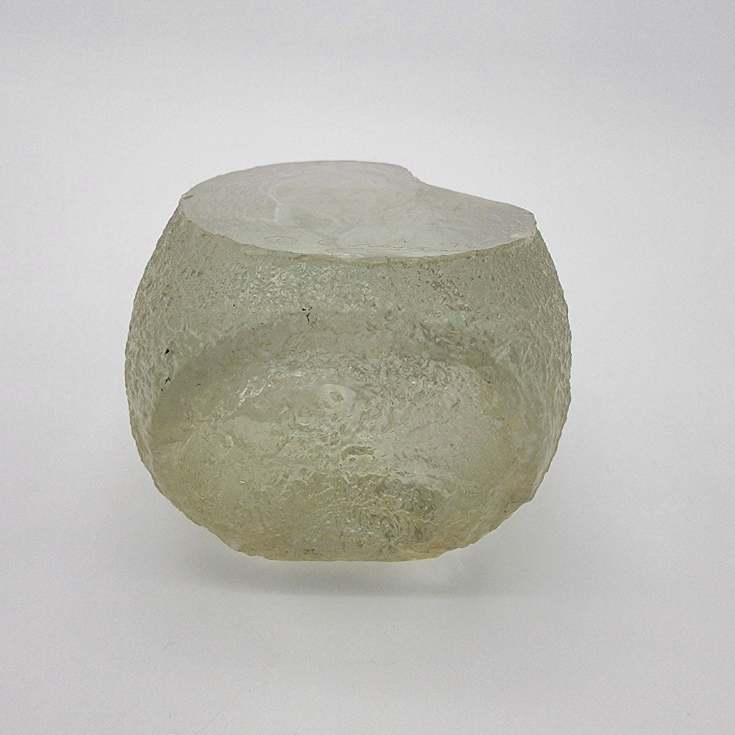 Vintage Carved Lucite Tree Nightlight Paperweight