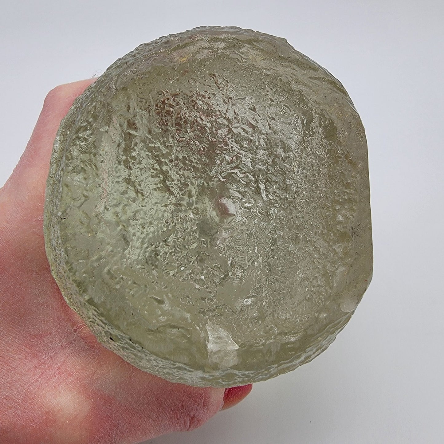 Vintage Carved Lucite Tree Nightlight Paperweight