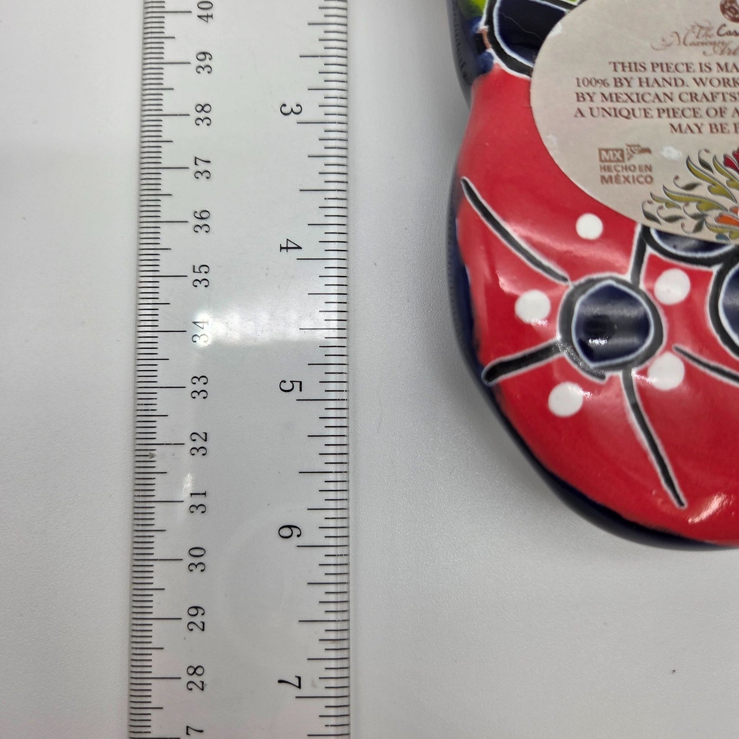 Talavera Mexican Pottery Butterfly Wall Hanging By Castillo Family