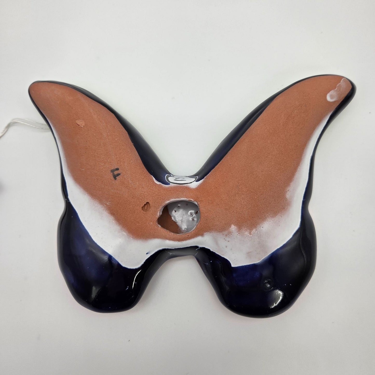 Talavera Mexican Pottery Butterfly Wall Hanging By Castillo Family