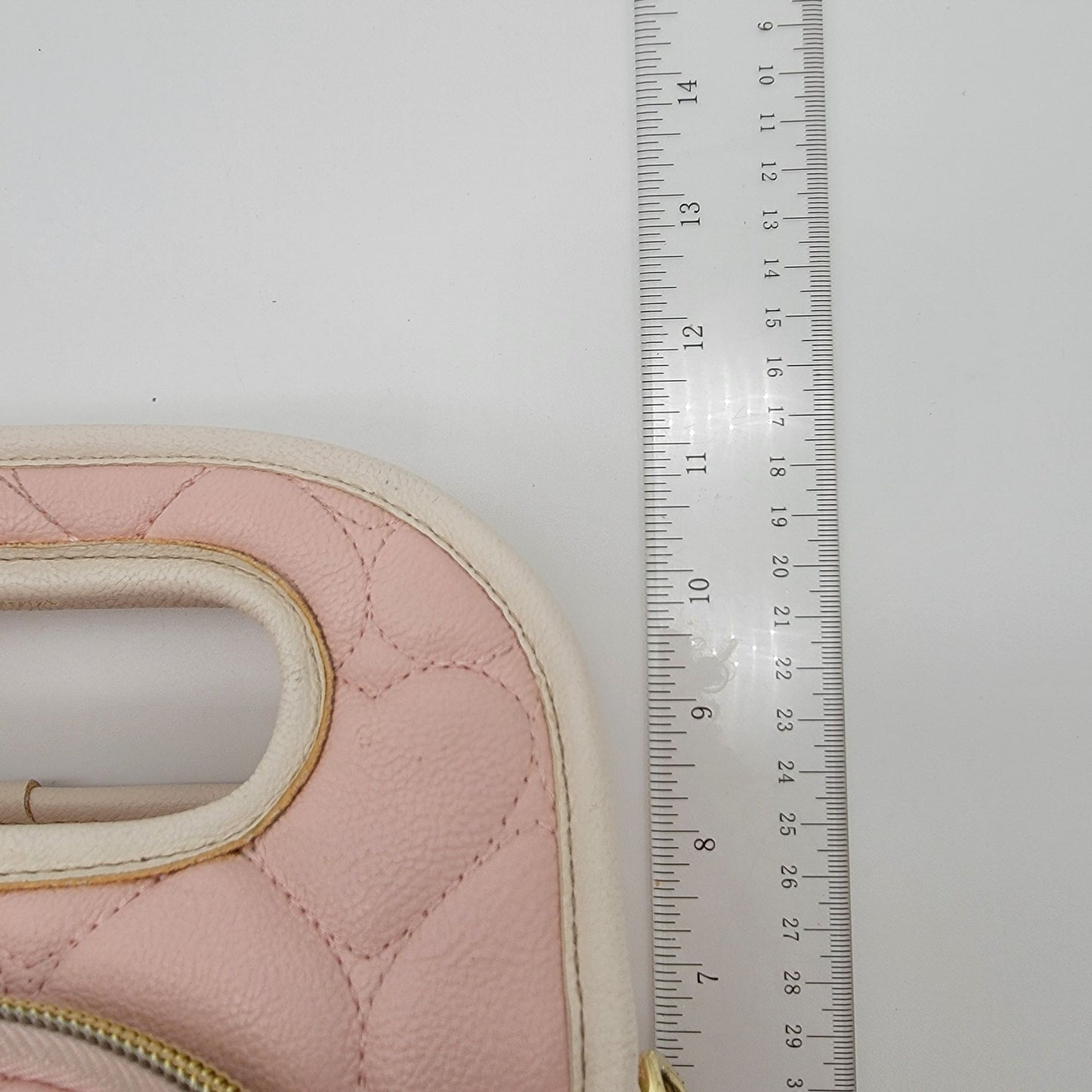 Betsey Johnson Pink Quilted Heart Insulated Lunch Tote Bag