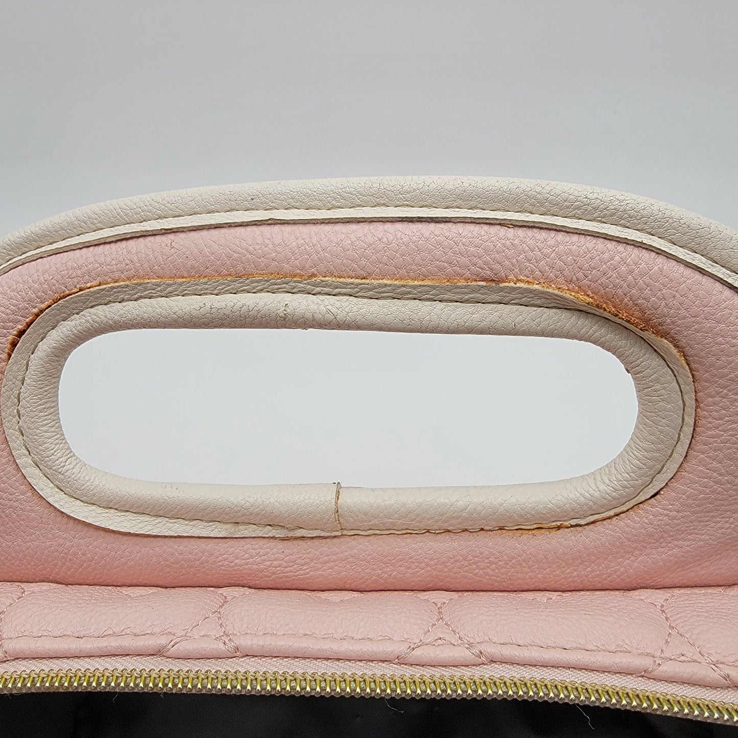 Betsey Johnson Pink Quilted Heart Insulated Lunch Tote Bag