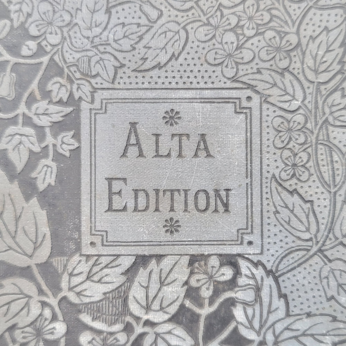 Antique Ivanhoe Alta Edition By Sir Walter Scott Hardcover