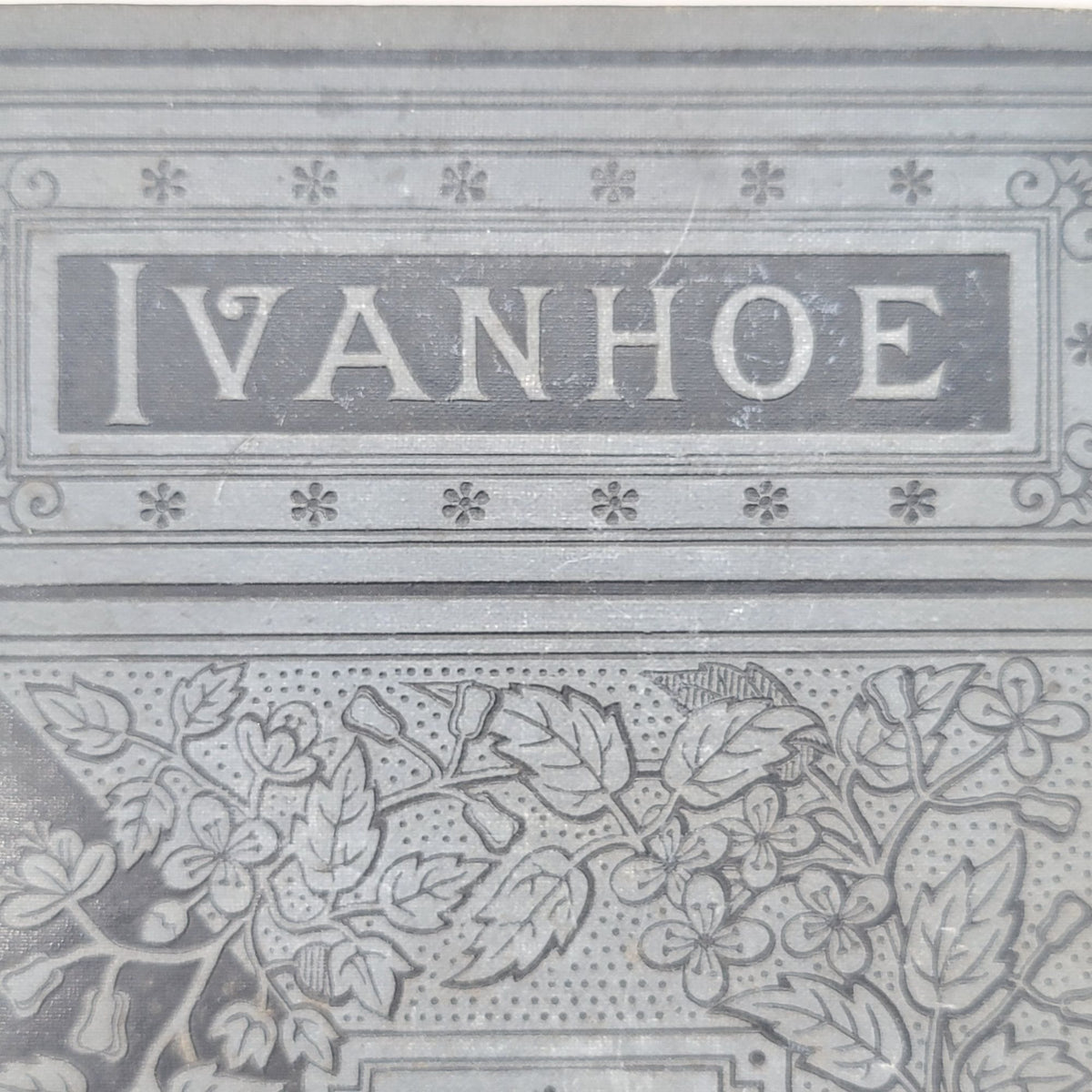 Antique Ivanhoe Alta Edition By Sir Walter Scott Hardcover