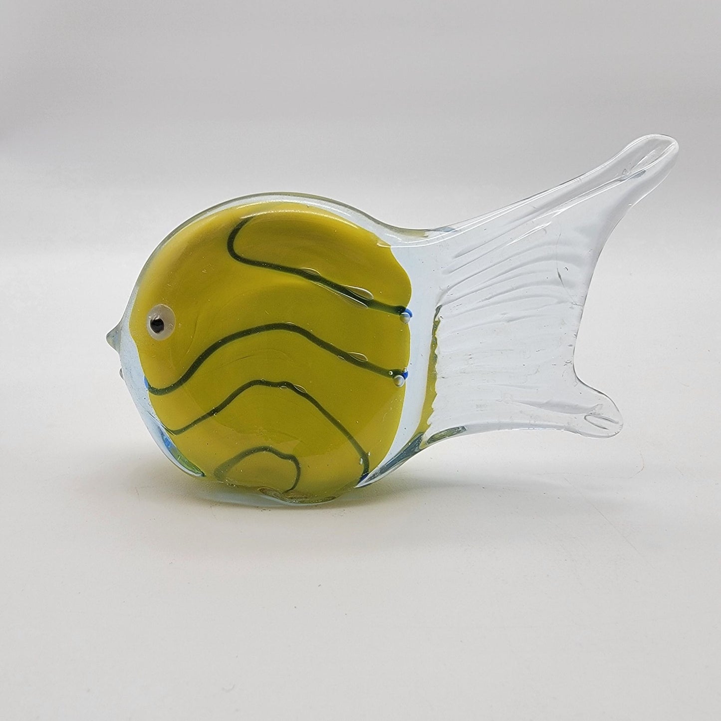 Vintage Dynasty Gallery Vinci Collection Art Glass Fish Sculpture