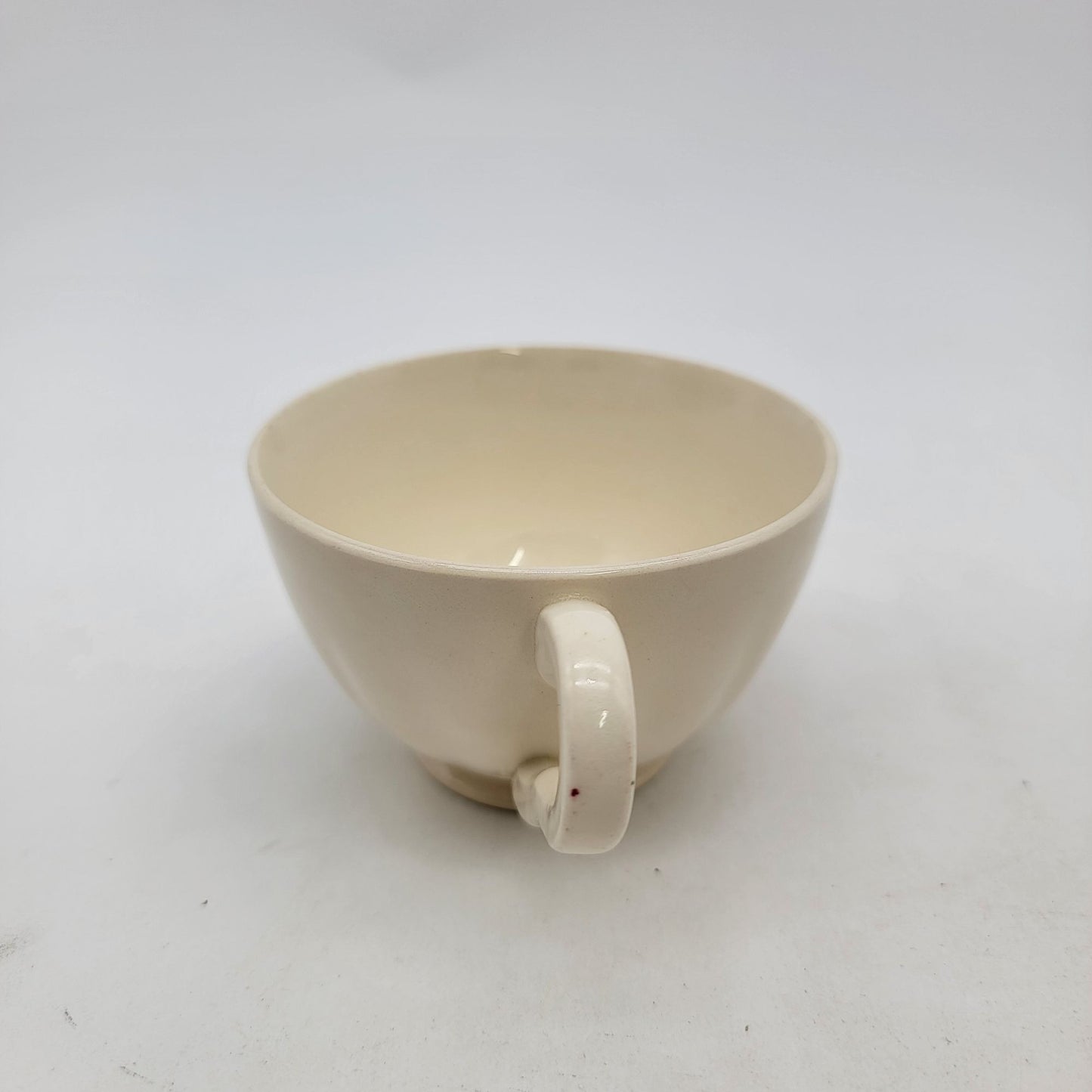 Blue Ridge Pottery Floral Teacup & Saucer Set Of 4 Hand-Painted