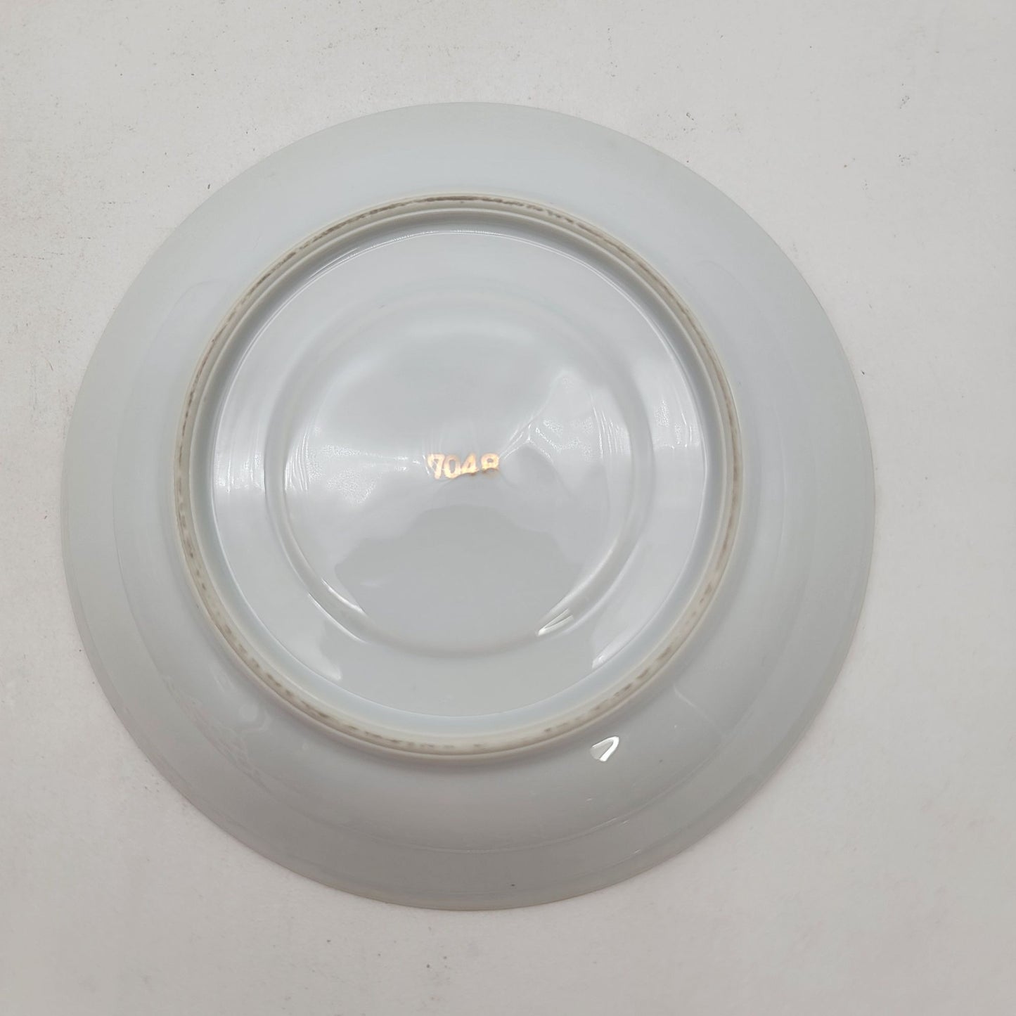 Vintage Porcelain Tea Cup & Saucer Geometric & Abstract Pattern