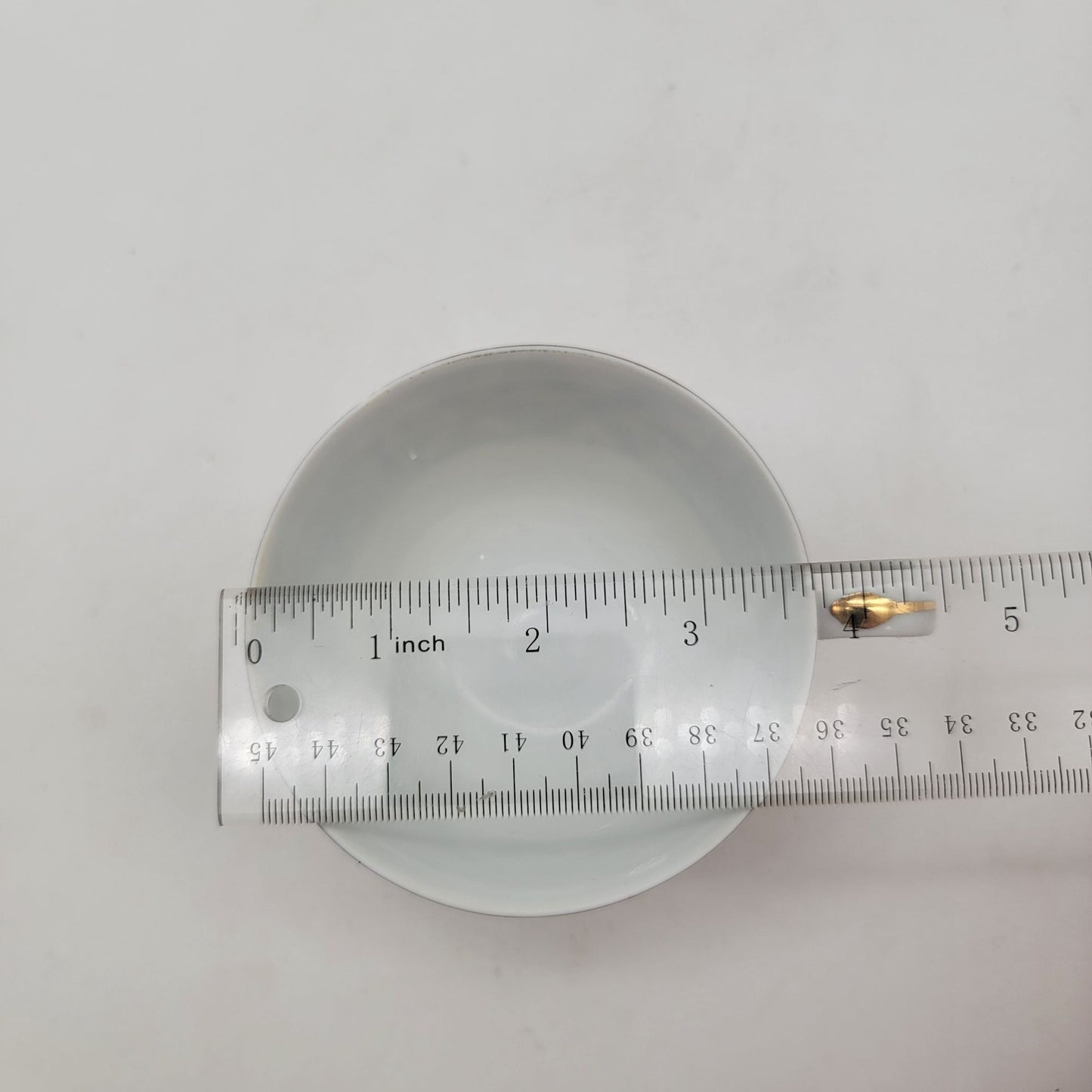 Vintage Porcelain Tea Cup & Saucer Geometric & Abstract Pattern