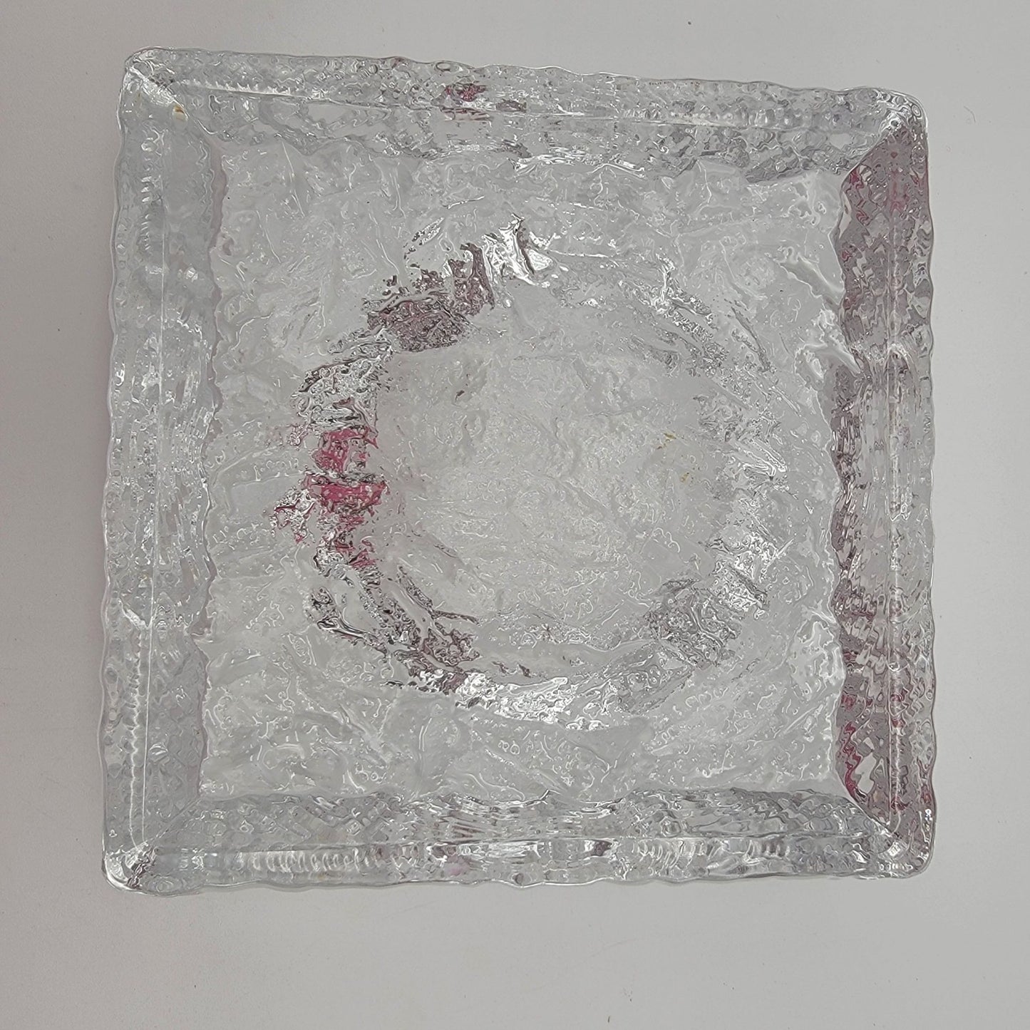 Orrefors John Sellong Lee Art Glass Ashtray