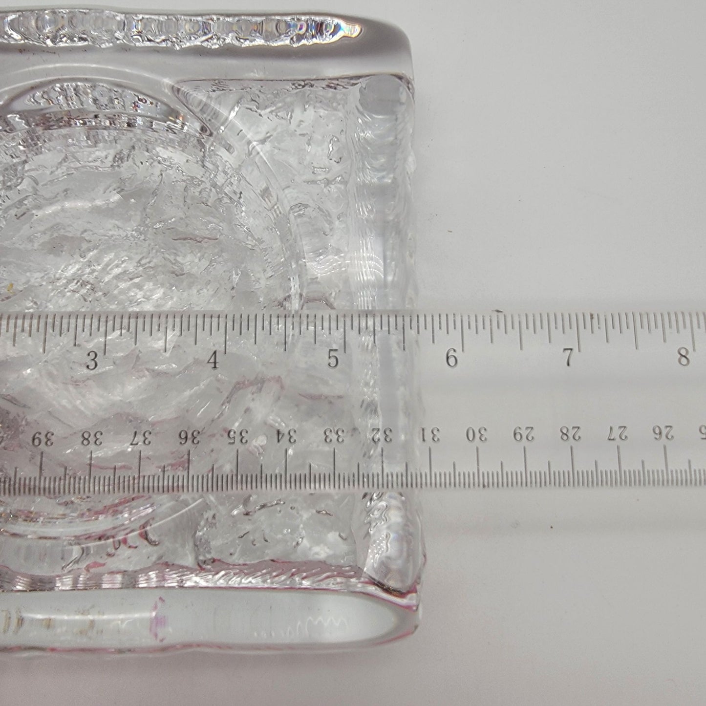 Orrefors John Sellong Lee Art Glass Ashtray