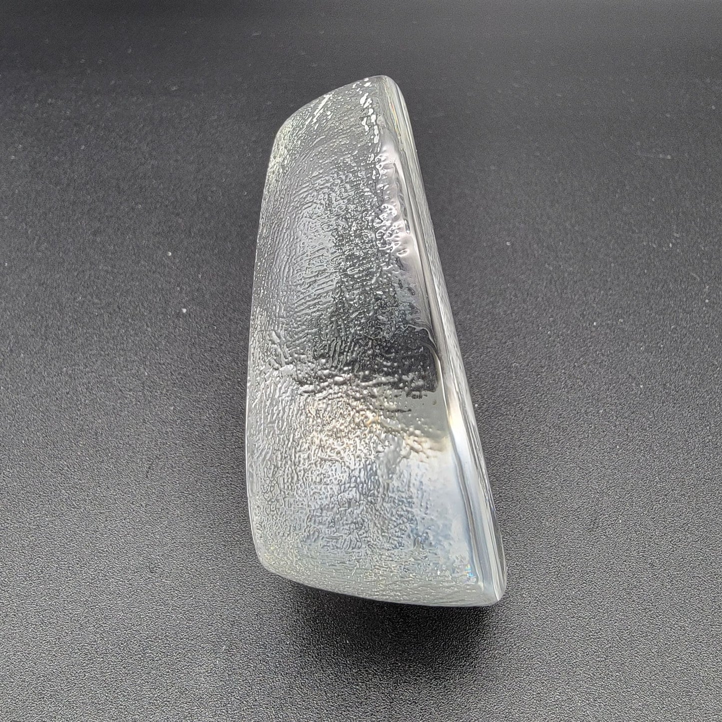 Mats Jonasson Crystal Hedgehog Paperweight Signed MJ Sweden 2066