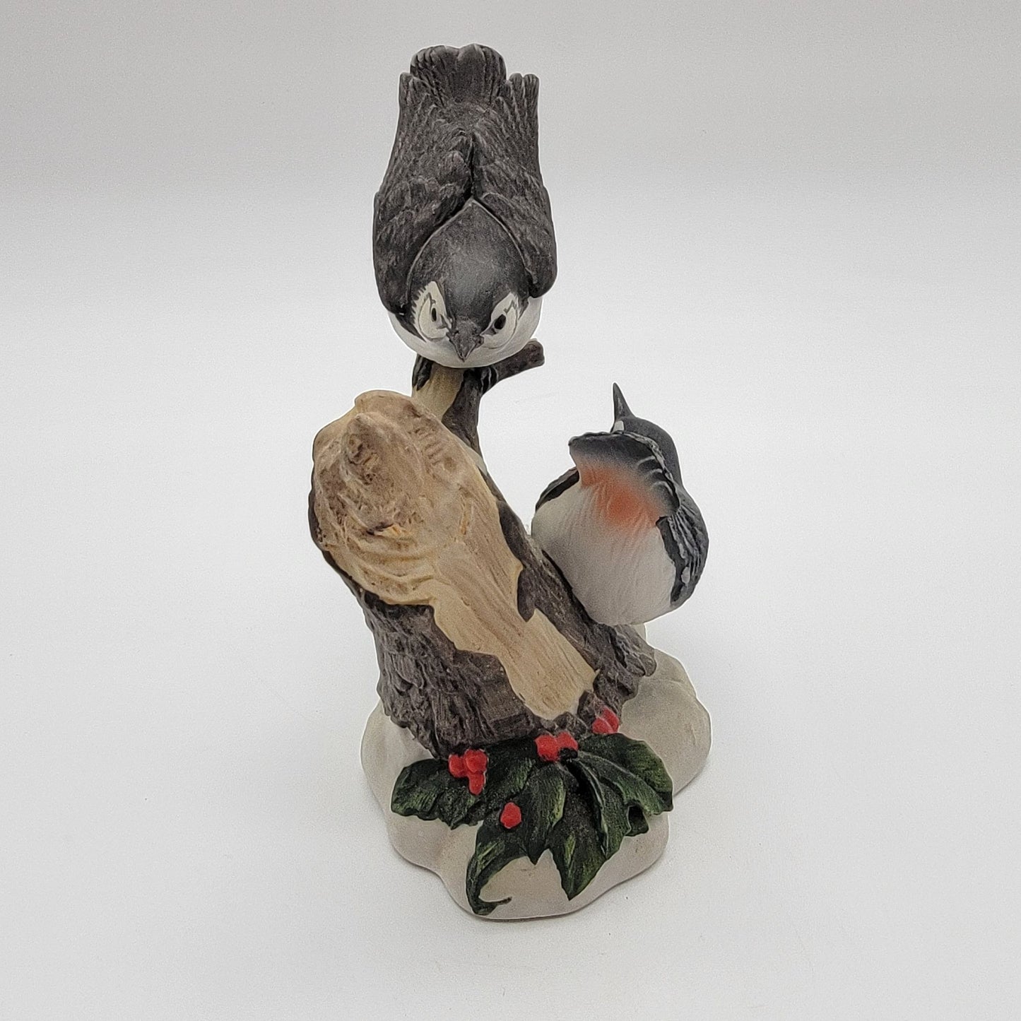 White-Breasted Nuthatch Porcelain Bird Figurine 1984 Limited Edition Gallery Originals