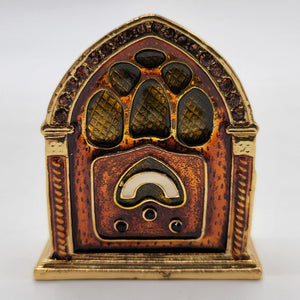 Objet d’Art Golden Age Radio Trinket Box #232