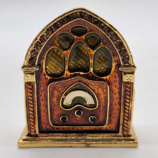 Objet d’Art Golden Age Radio Trinket Box #232