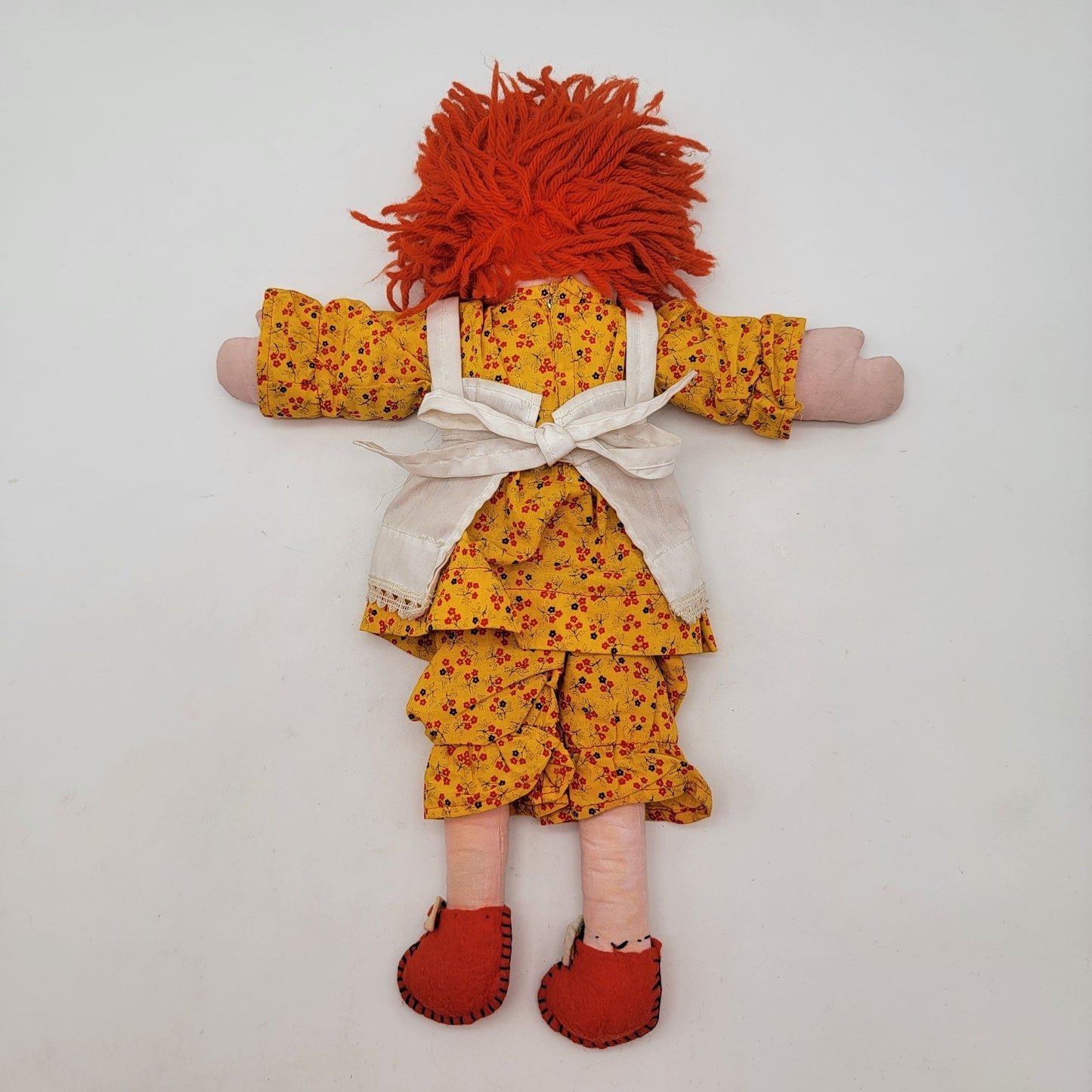 Vintage Handmade Raggedy Ann & Andy Dolls Set