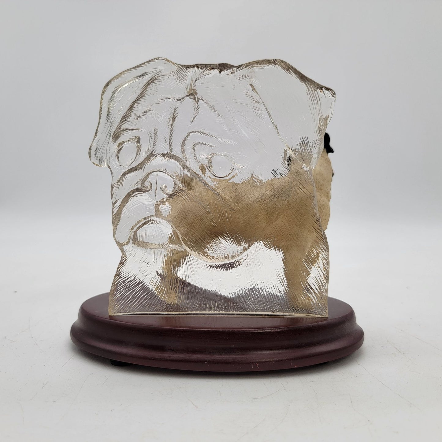 Limited-Edition Bradford Exchange Pug Figurine Loyal Companion