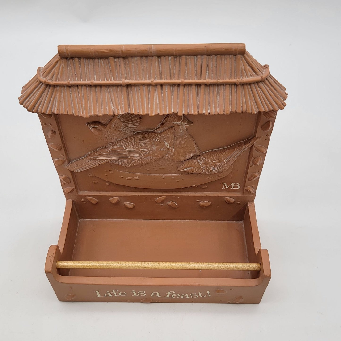Marjolein Bastin 1999 "Life Is A Feast!" Bird Feeder
