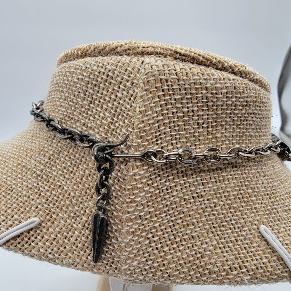 1970s Whiting and Davis Mesh Bib Necklace Silver Tone