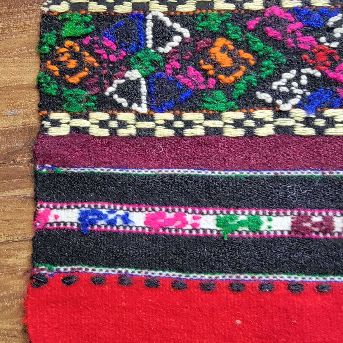 Antique Afghan Tribal Wool Rug Hand-Knotted