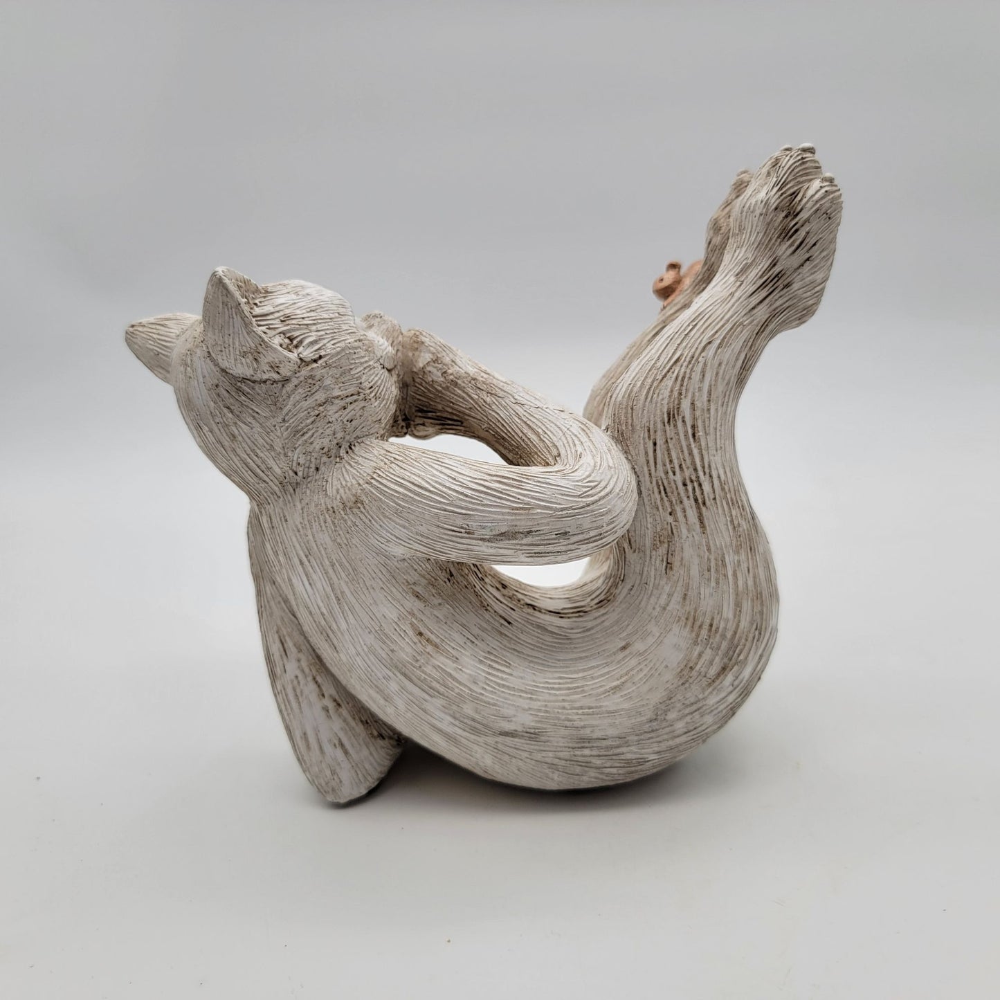 Playful Cat & Mouse Garden Statue